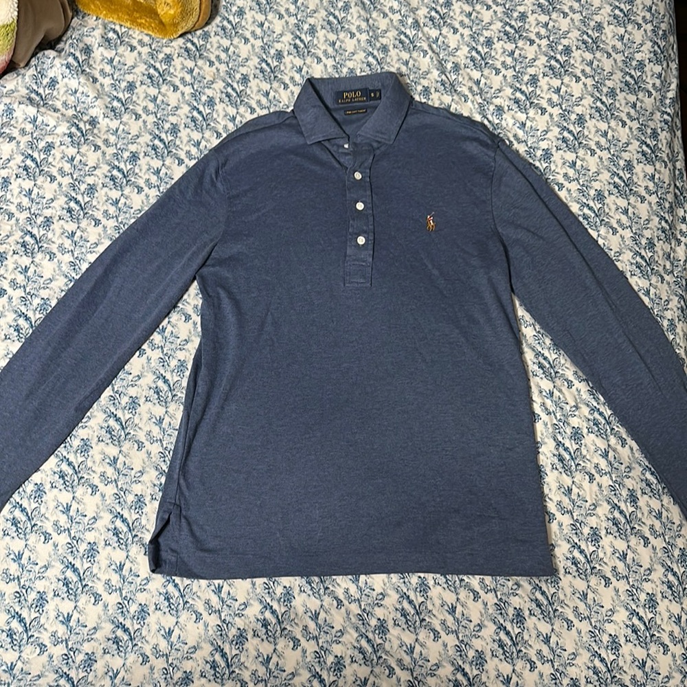 Polo Ralph Lauren- Long Sleeve Polo Shirt Small